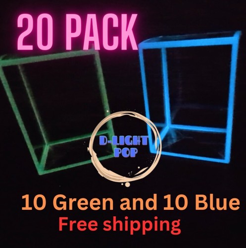 Pack collectibles glow in - 20-pack,