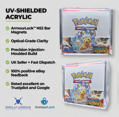 Pokemon booster box acrylic - pokemon,