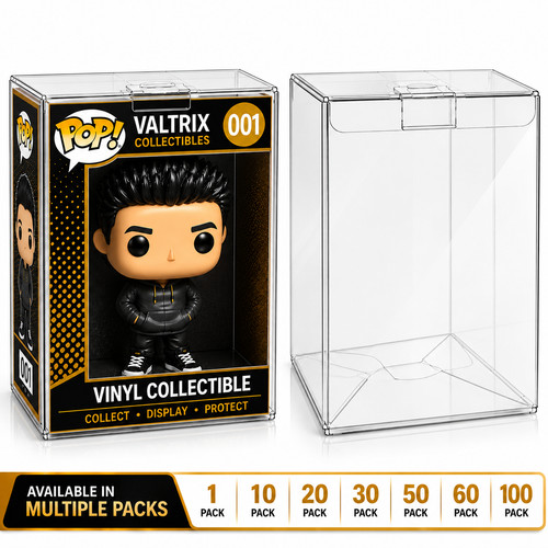 Clear vinyl figure - vinyl, box
